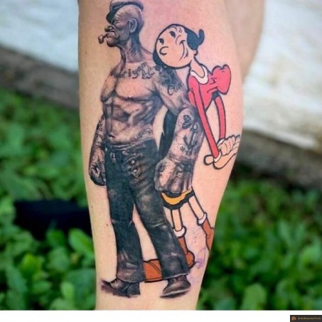 Tattoo popeye