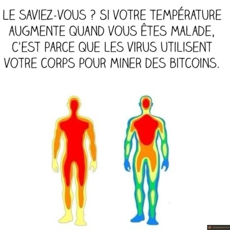Température corporelle augmente