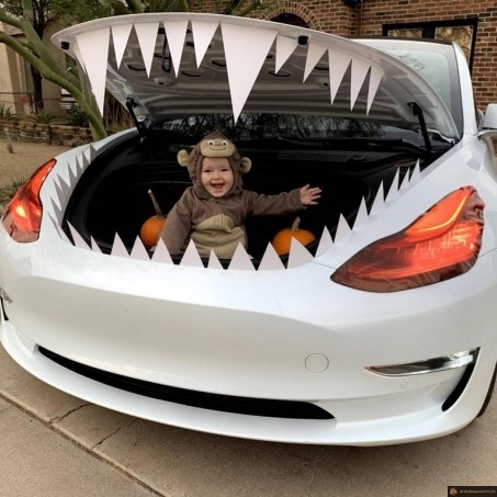 Tesla monstre halloween 