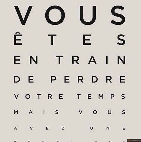test de vue