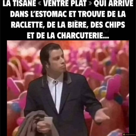 Tisane ventre plat
