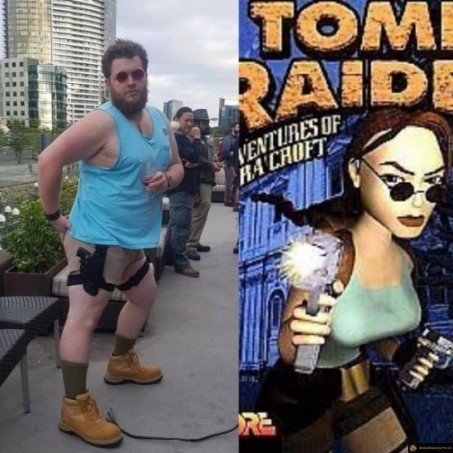 Tomb raider version homme