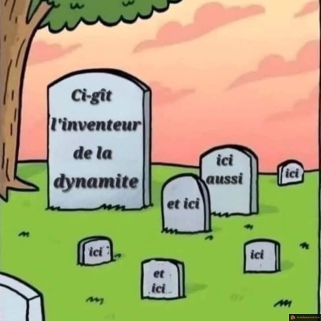 Tombe inventeur de la dynamite