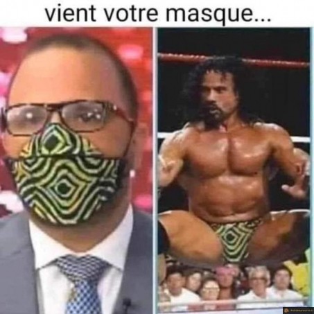 Toujours savoir d'où vient son masque
