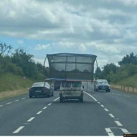 Transport de trampoline