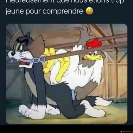 Trop jeune pour comprendre
