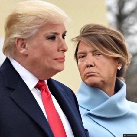 Trump faceswap reussi