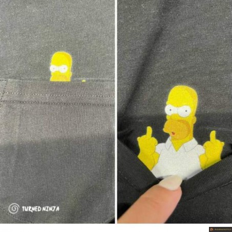 Tshirt homer simpson