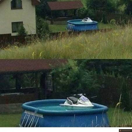 Tu adores le jetski mais tu n'habites pas à la mer