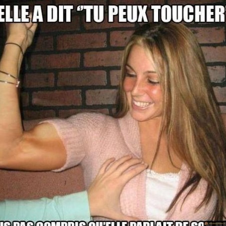 Tu peux toucher!