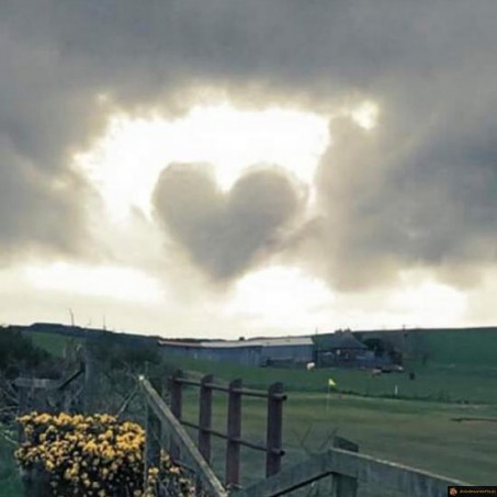 Un coeur de nuage
