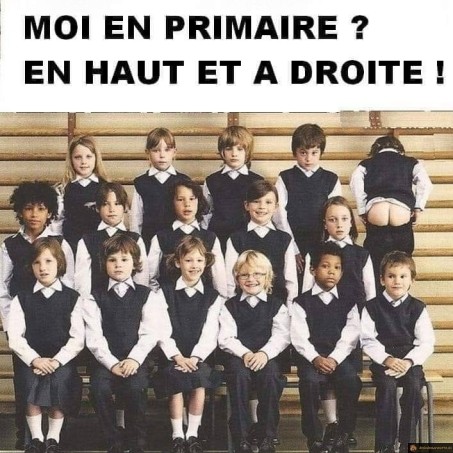 Une belle photo de primaire