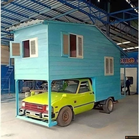 Vanlife mais avec ta maison