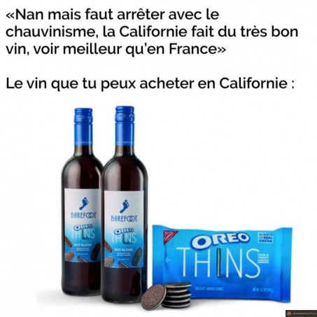Vin californien Oreo