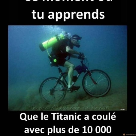 Vin dans le Titanic