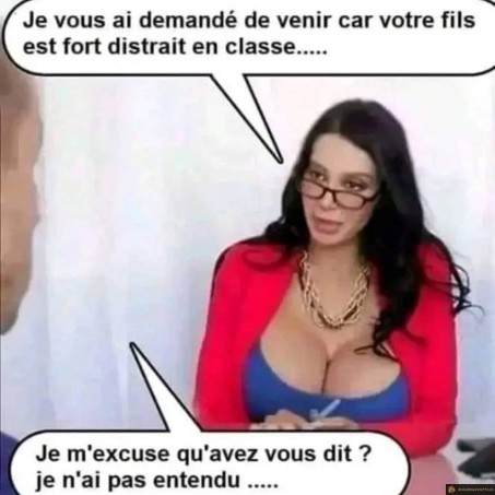 Votre fils est fort distrait en classe