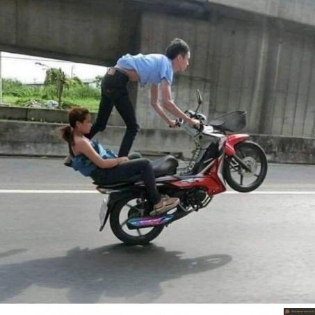 Wheeling avec ta copine