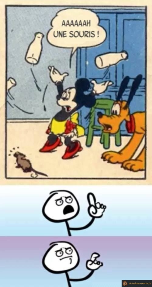 Ahhh une souris
