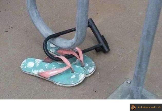 Antivol tongs