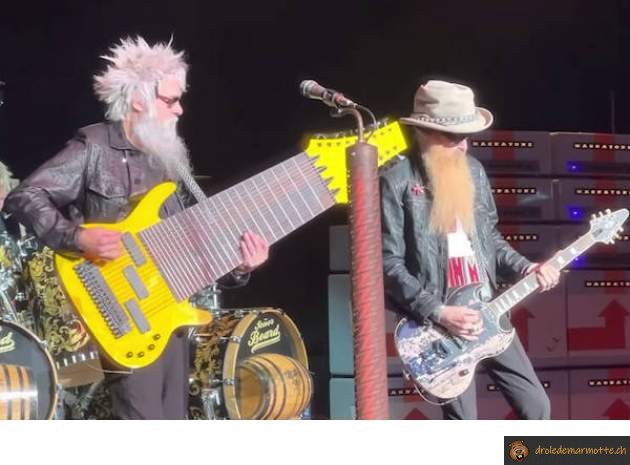 Avoir la plus grosse guitare