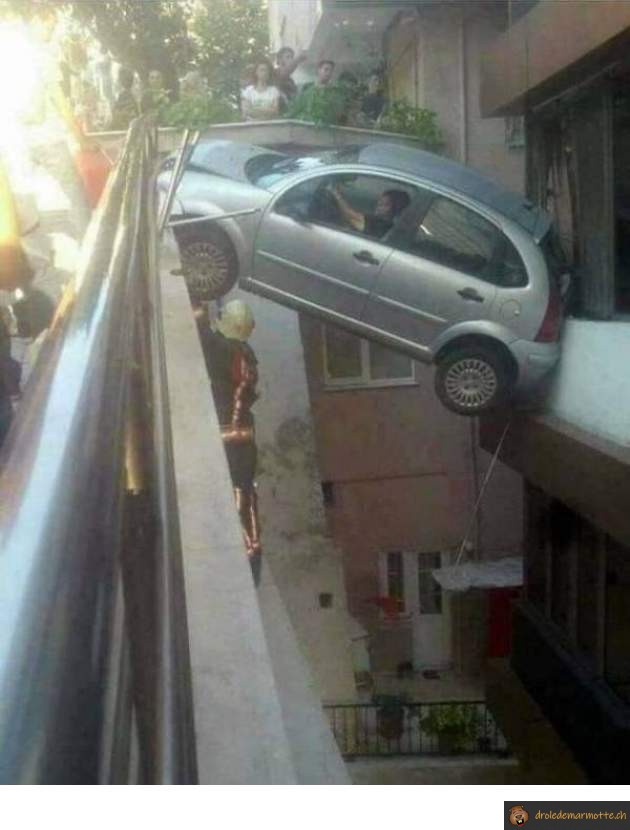 Bizarre cette place de parc