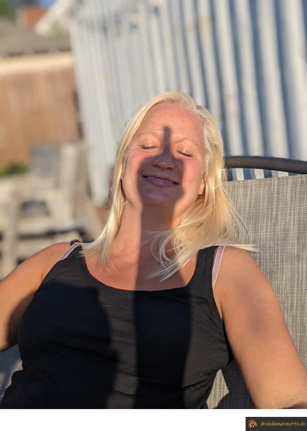 Blague bronzage