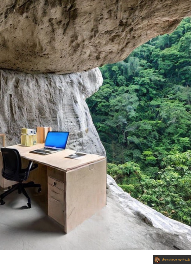 Bureau où personne frappe à ta porte