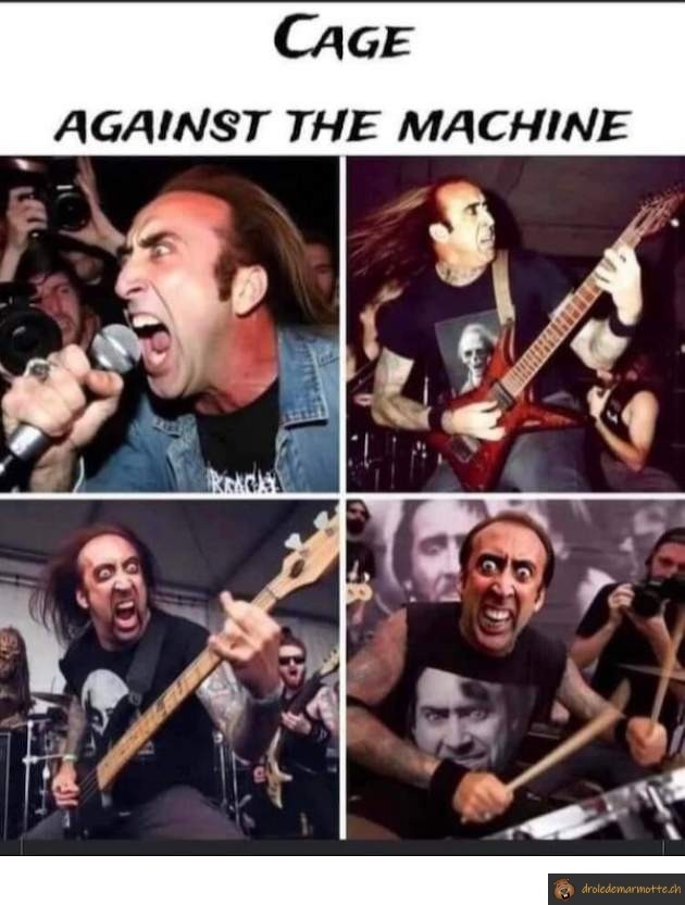 Cage against the machine