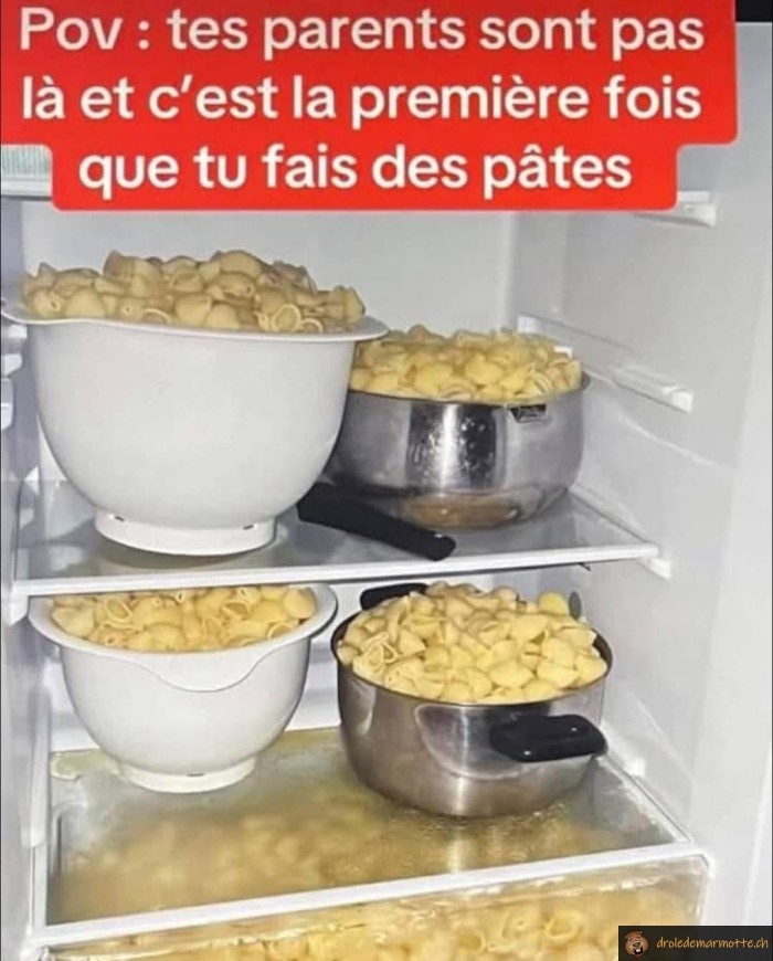 Cuisiner des pâtes pour la 1ere fois