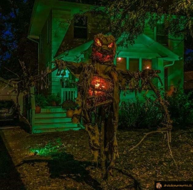 Décoration flippante halloween