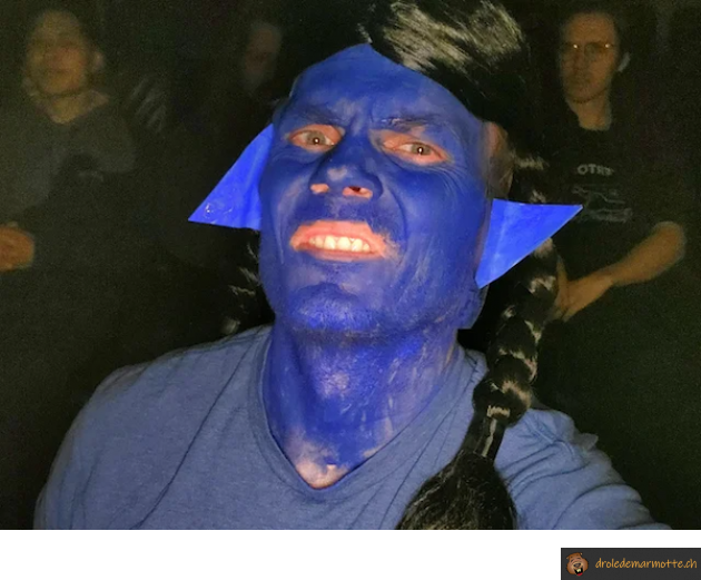 Déguisement avatar raté
