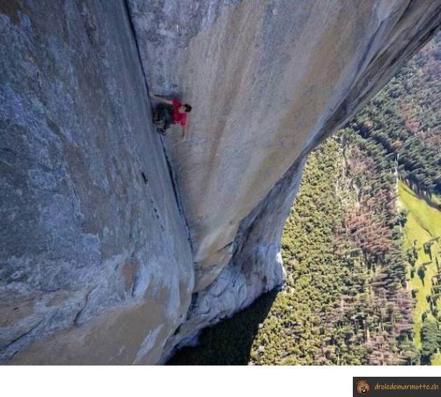 Escalade vertigineuse