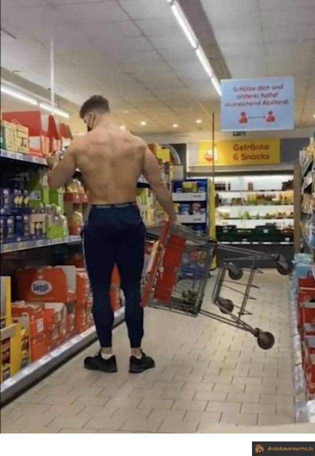 Faire tes courses en sortant de la muscu