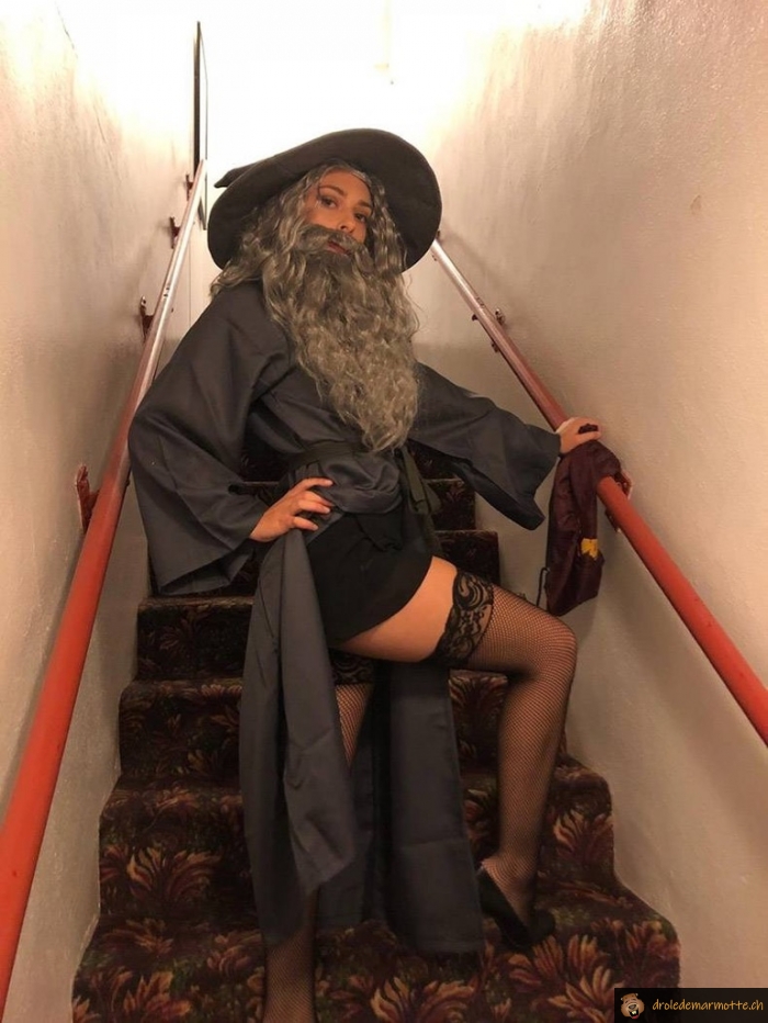 Gandalf sexy pour halloween