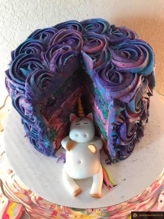 Gateau licorne