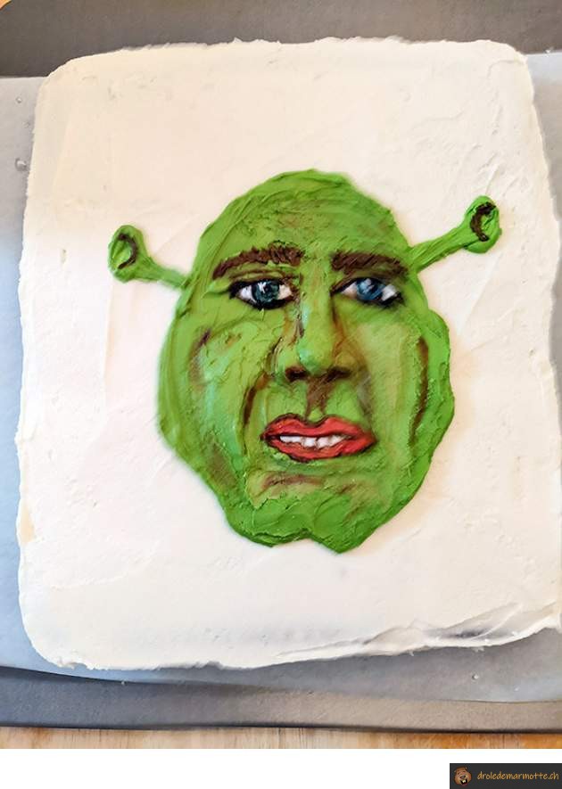 Gateau shrek
