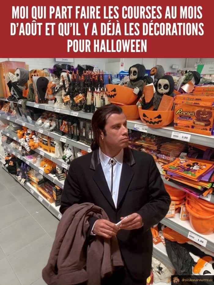 Halloween au mois d'aout