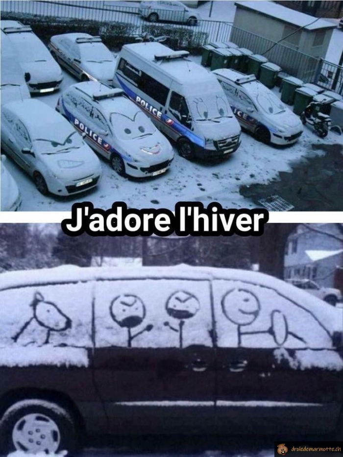 J'adore l'hiver
