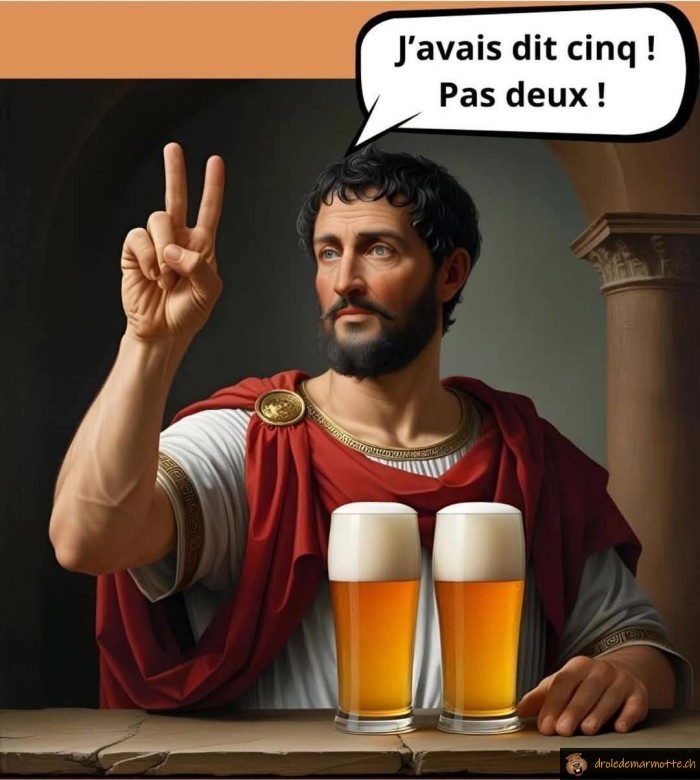 J'avais dit cinq, pas deux