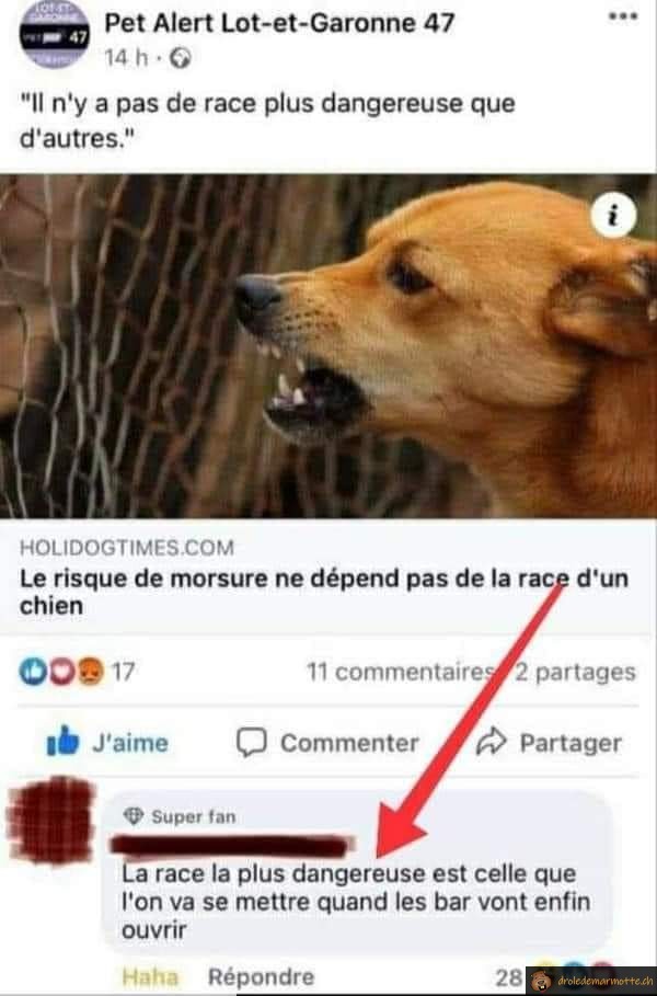 La race la plus dangereuse