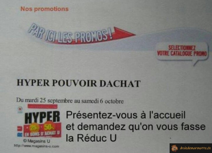 La réduc U