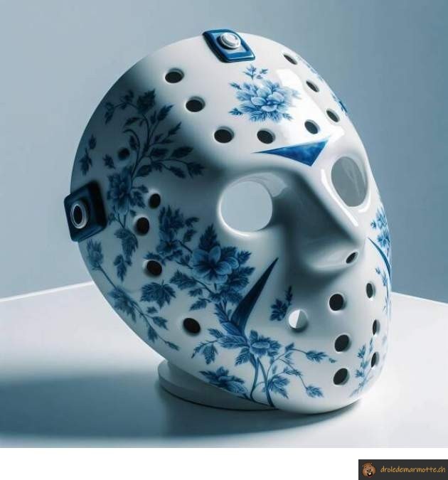 masque jason porcelaine