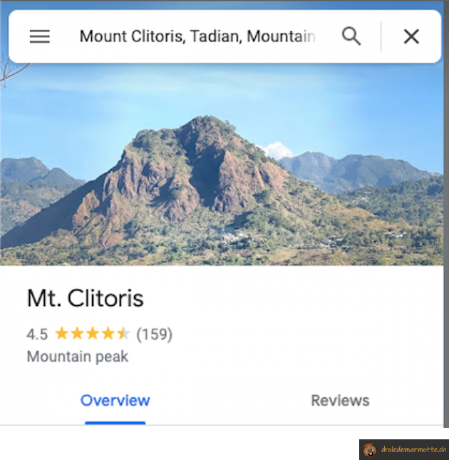 Montagne clitoris