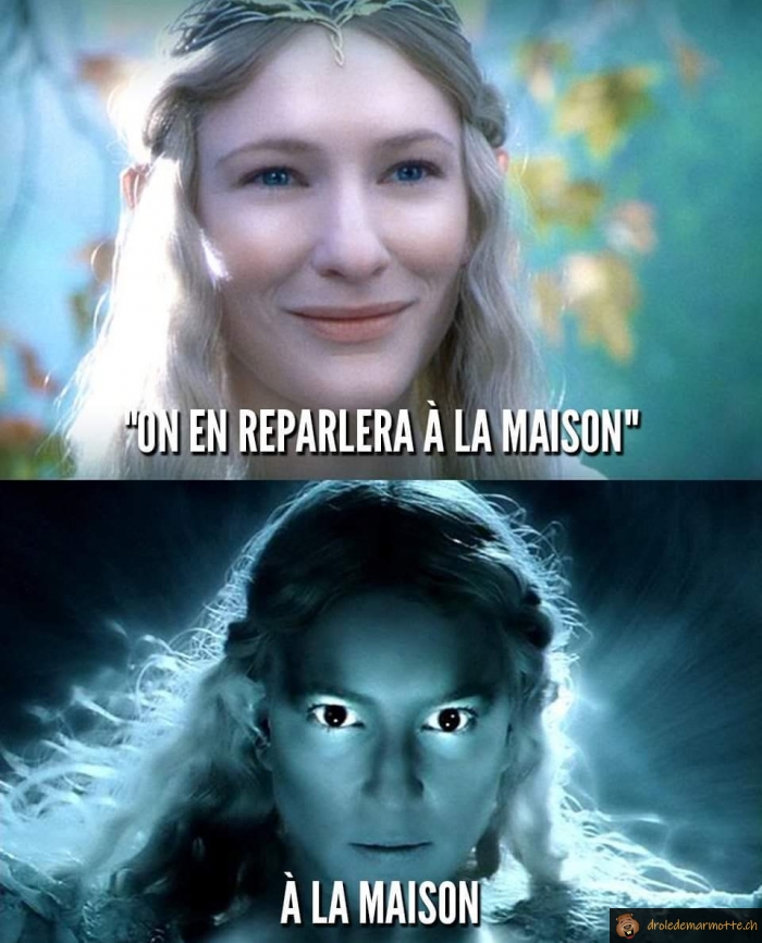 On en reparlera à la maison
