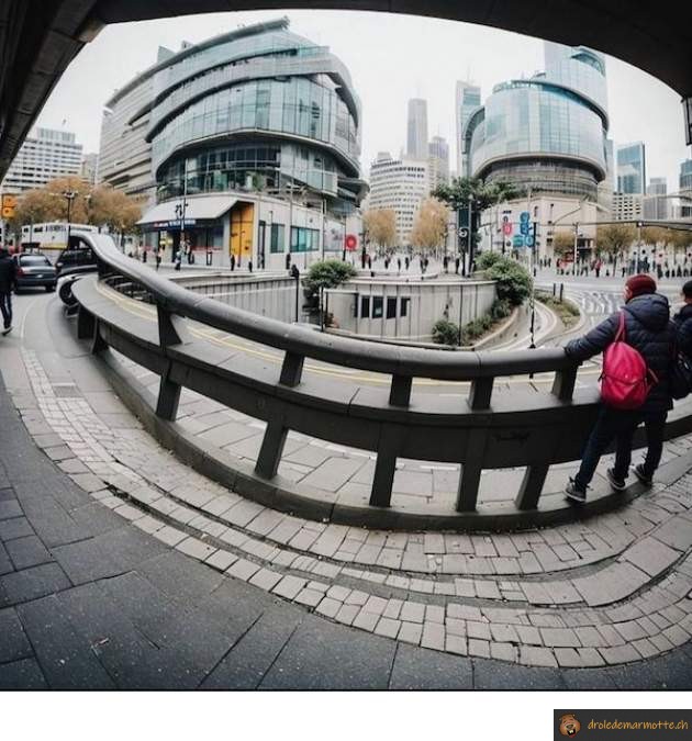 Paysage urbain troll