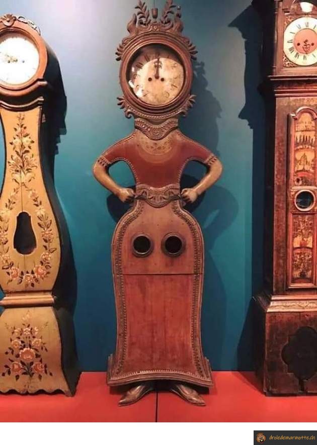 Pendule c'est à cette heure là que tu rentres?