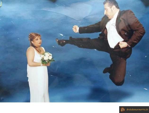 photo mariage karaté