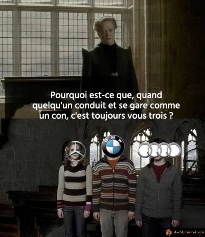 Pourquoi c'est toujours vous 3?