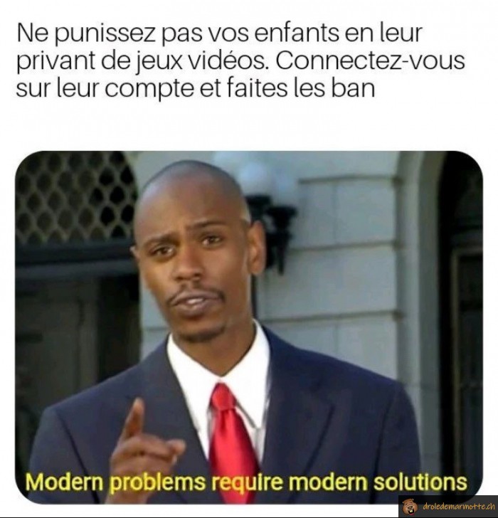 Punir les enfants par le ban