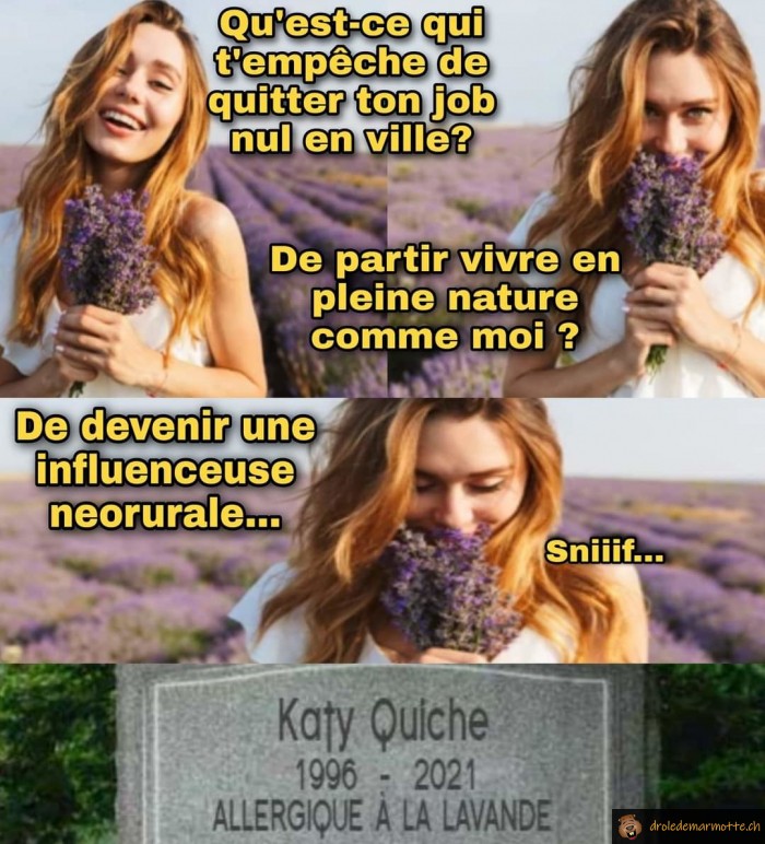 Qu'est ce qui t'empeche de quitter ton job nul?